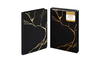 Ежедневник А5  120л "Escalada" черный н/датир кожзам Софт-тач тв.пер 70599 в коробке