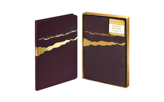 Ежедневник А5  120л "Escalada" бордовый н/датир кожзам Софт-тач тв.пер 70600 в коробке