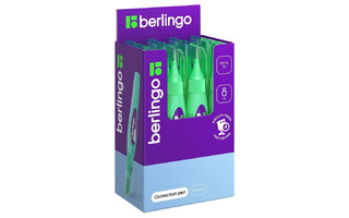Корректирующая ручка "Berlingo" 8мл металл KR_08010