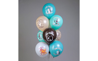 Шары 12" Пастель "Лошадки!" (25шт) Ч56949