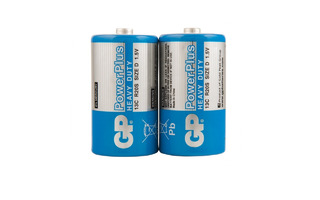 Батарейка GP PowerPlus D (R20) 13G солевая SB2 288125 11086