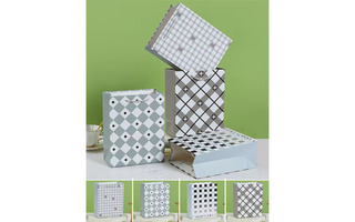 Сумка ламинированная 25*33 "Geometry" 210г/м² ассорти 253717 (9093)