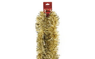 Мишура "Льдинка" 2м d=8см золотая 212478 Кокос (9114)