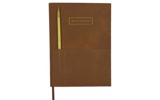 Ежедневник А5  160стр "Lorex.Elegance stylish collection" н/дат иск.кожа коричн. ручка LXDRA5-ESC7