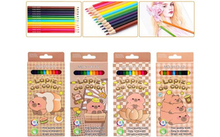 Карандаши 12 цв "Weibo.Lapiz de color" MD-9113-12