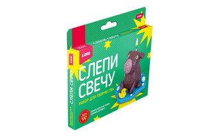 Набор для творчества "Лепим свечи. Восковая свеча. Капибара" Пз/С-022