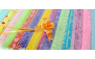 Бант -Бабочка большой с рисунком 5см*85см БА-Б50р