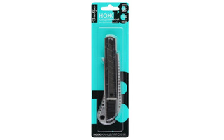 Нож канцелярский большой 18мм "Глобус" НК18