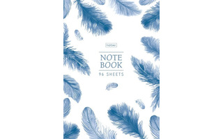 Бизнес-блокнот А5  96л "Красота и легкость" тв.пер клетка/линия 96ББ5В5_35517 093824 Хатбер