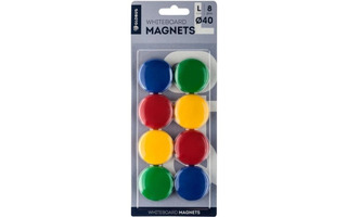 Набор магнитов для доски "Глобус" 4см 8шт МЦ40-8