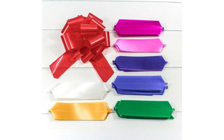 Бант -Шар большой на кольцах простой 5см*140см БА-Ш50г