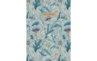 Бизнес-блокнот А4  80л "Флоранс" тв.обл цв.блок 80ББ4В1_35513 093759 Хатбер