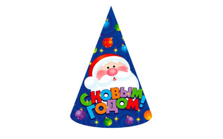 Набор колпачков для праздника "С новым годом.Елочные игрушки" (6шт)