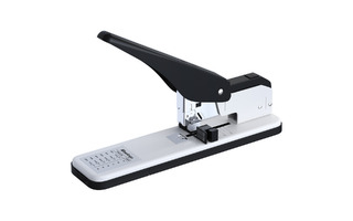 Степлер №23/6 - 23/15 130л "Berlingo.Steel and Style" металл.черный/серый DSd_13011 (под заказ)