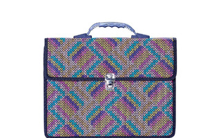 Портфель кожзам Вязаный узор Колпино 5С11 2116973