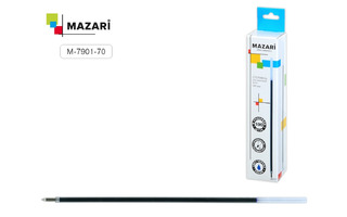 Стержни 141мм 0,7мм синий М-7901-70 Mazari