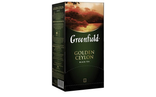 Чай GREENFIELD "Golden Ceylon" черный цейлонский 25п 620009 (по запросу)