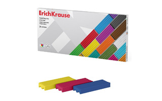 Пластилин 24 цв "ErichKrause.Классический" 432гр со стеклом 53413