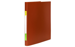 Папка с бок\зажимом "inФормат" 20мм 500мкм NP1055R красная