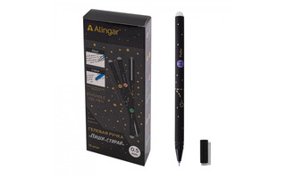 Ручка Пиши-стирай гелевая "Alingar.Знаки зодиака" синяя 0,5мм AL8775