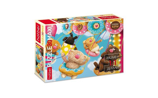 Пазлы Хатбер   30эл Maxi "Кофейные коты" 30ПЗ4_35744