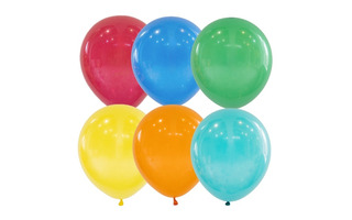 Шары 12" Пастель+декоратор "Ассорти" 50шт 6078041