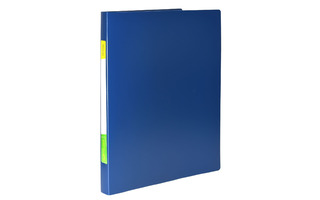 Папка с бок\зажимом "inФормат" 20мм 500мкм NP1055B синяя