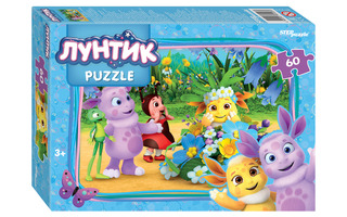 Пазлы Степ   60эл "Лунтик" 81223