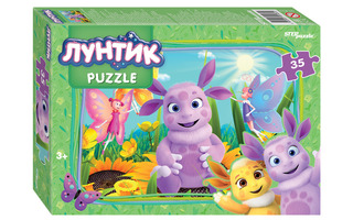Пазлы Степ   35эл "Лунтик" MAXI 91432