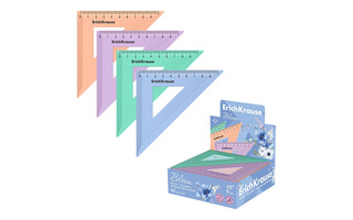 Треугольник 45" 9 см ErichKrause.Цветущая нежность 61842