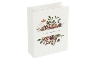 Фотоальбом 100 фото "Листья на белом" 122529