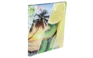 Фотоальбом  20л "Коллаж.Пальмы и фрукты" магнитный 134376 LM-SA20