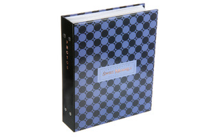 Фотоальбом 200 фото "Узор.Кружочки.Синий" 134261 PP-46200