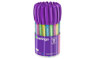 Ручка шариковая "Berlingo.Triangle 110 Color" синяя 0,7мм CBp_07115