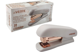 Степлер №24/6, 26/6 20л "deVente.Esthetics" пластик лавандово/пепельный 4142518