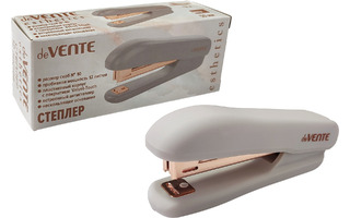 Степлер №10 12л "deVente.Esthetics" пластик лавандово/пепельный 4142520