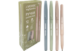 Ручка шариковая "deVente.sigNature" на масляной основе синяя 0,7мм 5073545