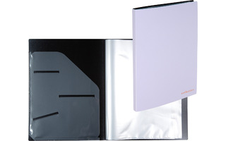 Папка  20 файлов "deVente.Esthetics" А4 700мкм soft-touch 3101528 лавандово/пепельная карман