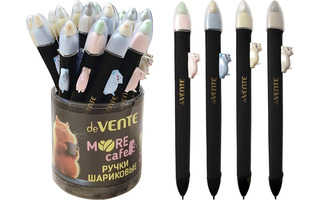 Ручка шариковая "deVente.MooreCafe" автомат синяя 0,7мм трехгран 5070511