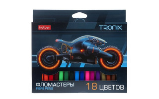 Фломастеры 18цв "Троникс" FP_094010 Hatber