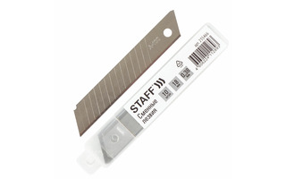 Лезвия для канцелярских ножей 18мм "Staff.Basic" 235466 (10шт)