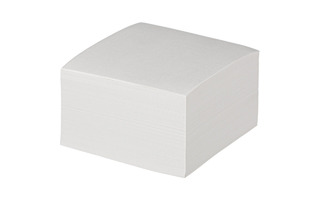 Блок для записи  9*9*5 белый непроклеенный Attache Economy 1179440