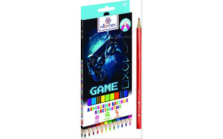 Карандаши 12 цв "deVente.Attomex.Игра" пластик 2М 5022633