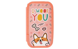 Пенал 2 отд ПО-090 "Корги" большой 190*105