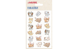 Наклейки объемные "deVente.Милые котята" 10*15см ПВХ 8002456
