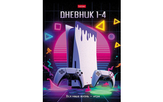 Дневник школьный 1-4 кл обложка твердая "Геймер" 48ДмТ5В_36090 094851 Hatber