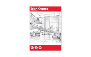 Папка для черчения А3 10л "ErichKrause" 200г/м² 53136