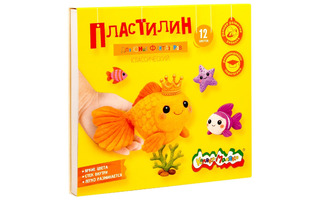 Пластилин 12 цв "Каляка-Маляка.Для юных фантазеров" 180гр ПКМ12-ПК