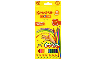 Карандаши 12 цв "Каляка-Маляка" ККМ12