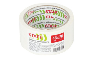 Клейкая лента малярная 48 мм x 20 м STAFF EVERYDAY 229057